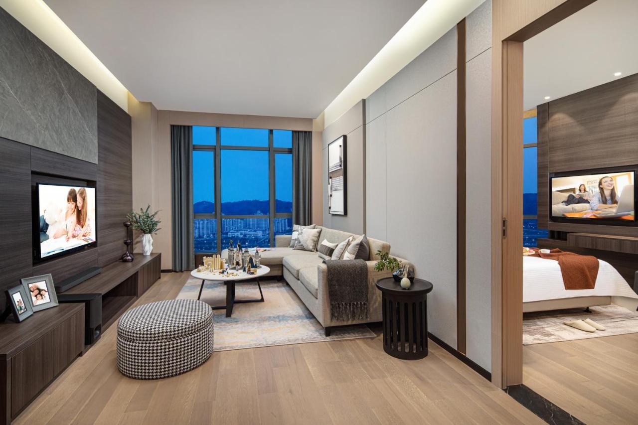 Rezen Hotel Zhuhai Hengqin Border And Exhibition Center Branch ภายนอก รูปภาพ
