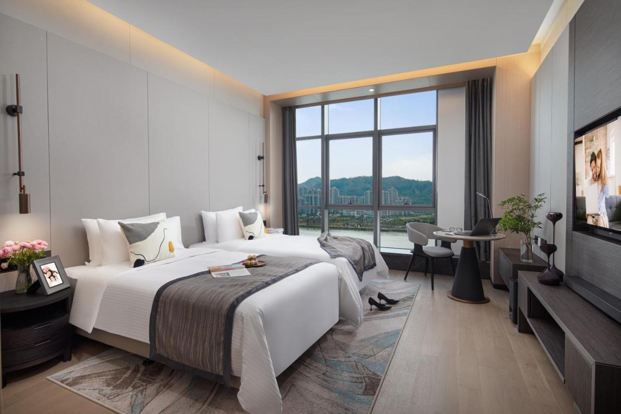 Rezen Hotel Zhuhai Hengqin Border And Exhibition Center Branch ภายนอก รูปภาพ